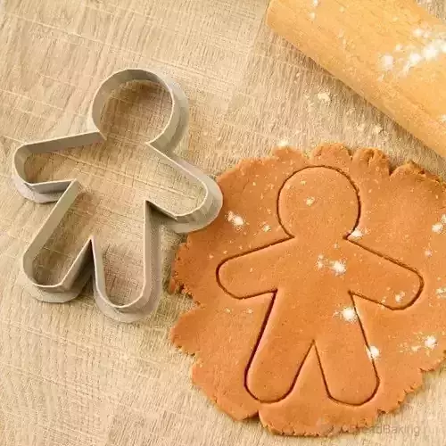 Gingerbread man cookie cutter for professional Free 3D print model