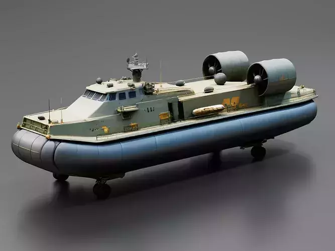 LCAC Hovercraft - Landing Craft Air Cushion