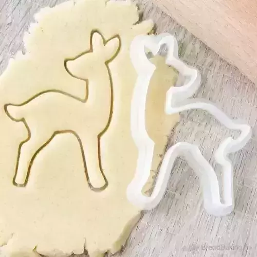 Fawn 3 cookie cutter for professional