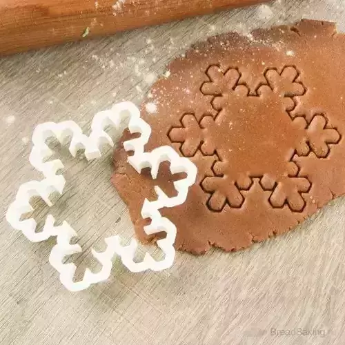 Snowflake 4 cookie cutter for professional