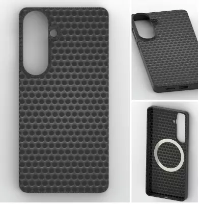 Hexagonal Magnetic S26 Case 3D print model