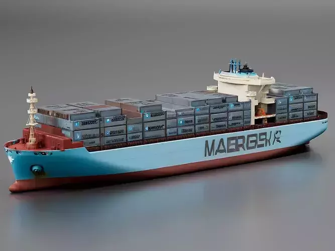 Maersk EClass Container Ship