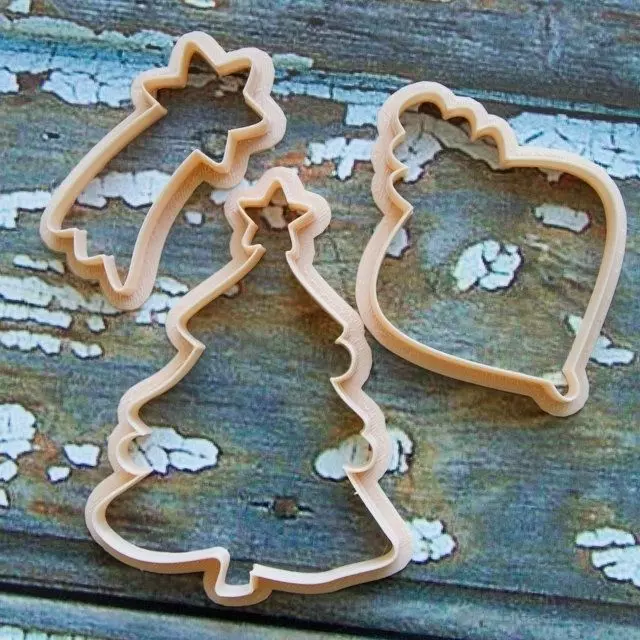 Set Spruce comet the toy cookie cutter for professional Free 3D print model