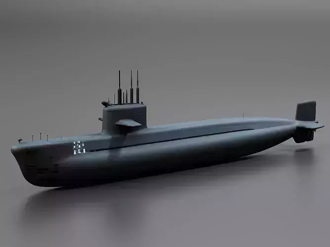 Ohio Class SSBN Ballistic Submarine