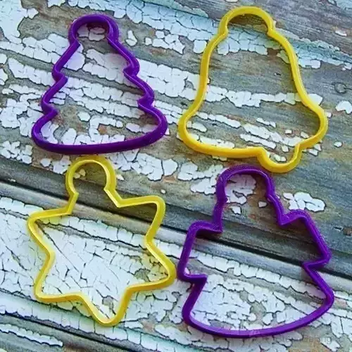 Set four Christmas toys