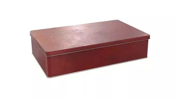 Box Container 3D Model