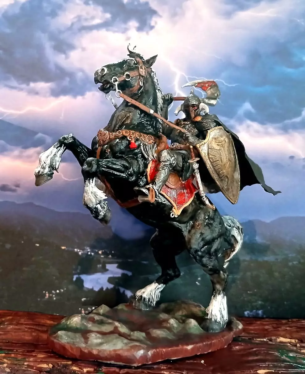 Death dealer toy figurine 3D print model