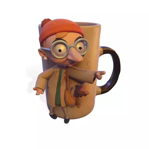 Stylized Character Mug PBR