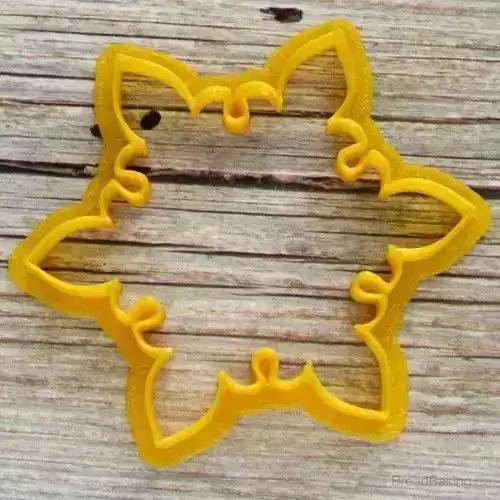 Snowflake 2 cookie cutter for professional