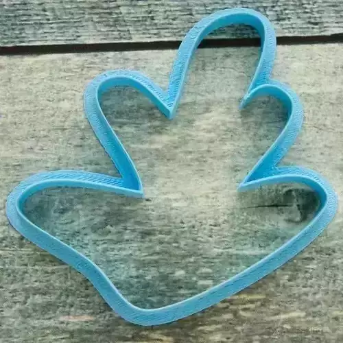 Christmas tree branch cookie cutter for professional