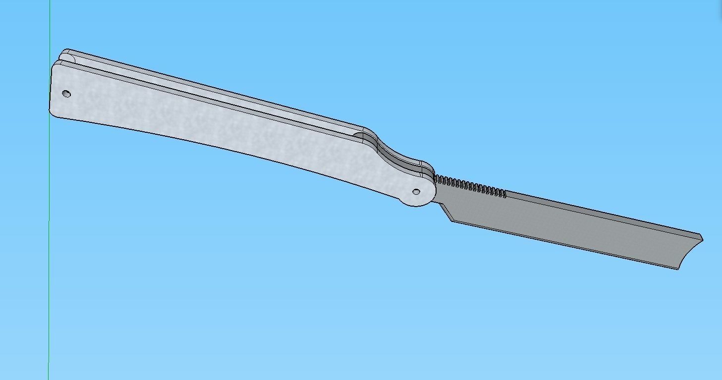 Sweeney Todd Cut Throat Straight Razor 3D print model_8