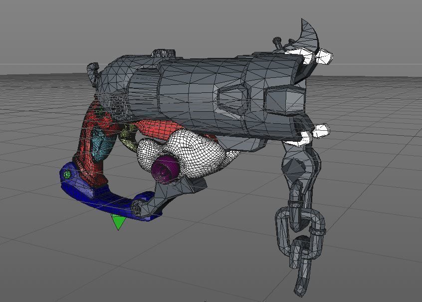 Roadhog scrap gun - Overwatch game 3D print model_2