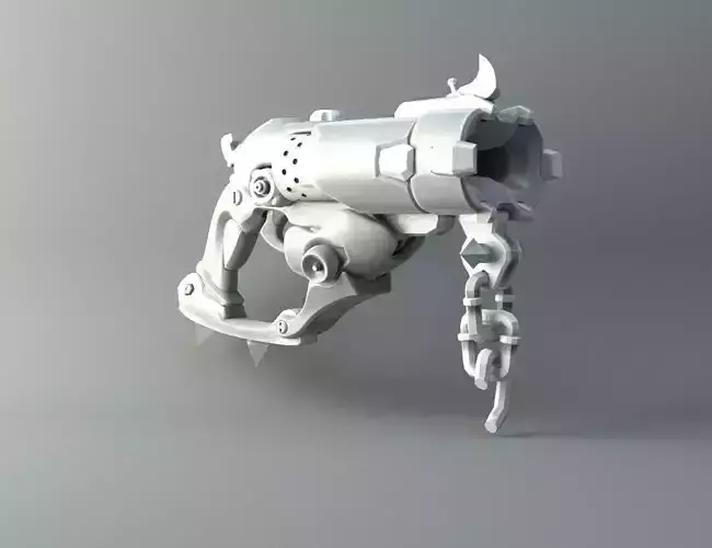 Roadhog scrap gun - Overwatch game 3D print model