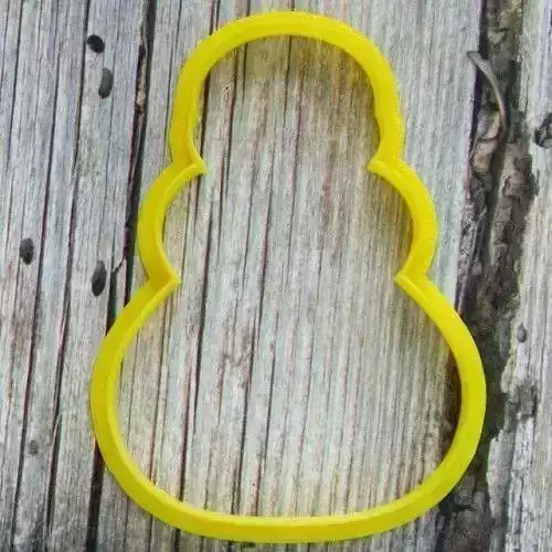 Simple Snowman cookie cutter for professional