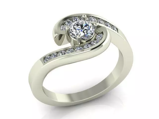 Ring R0031 3D print model_0