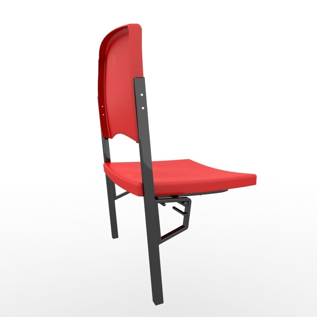 Stadium Seats 3D model_3