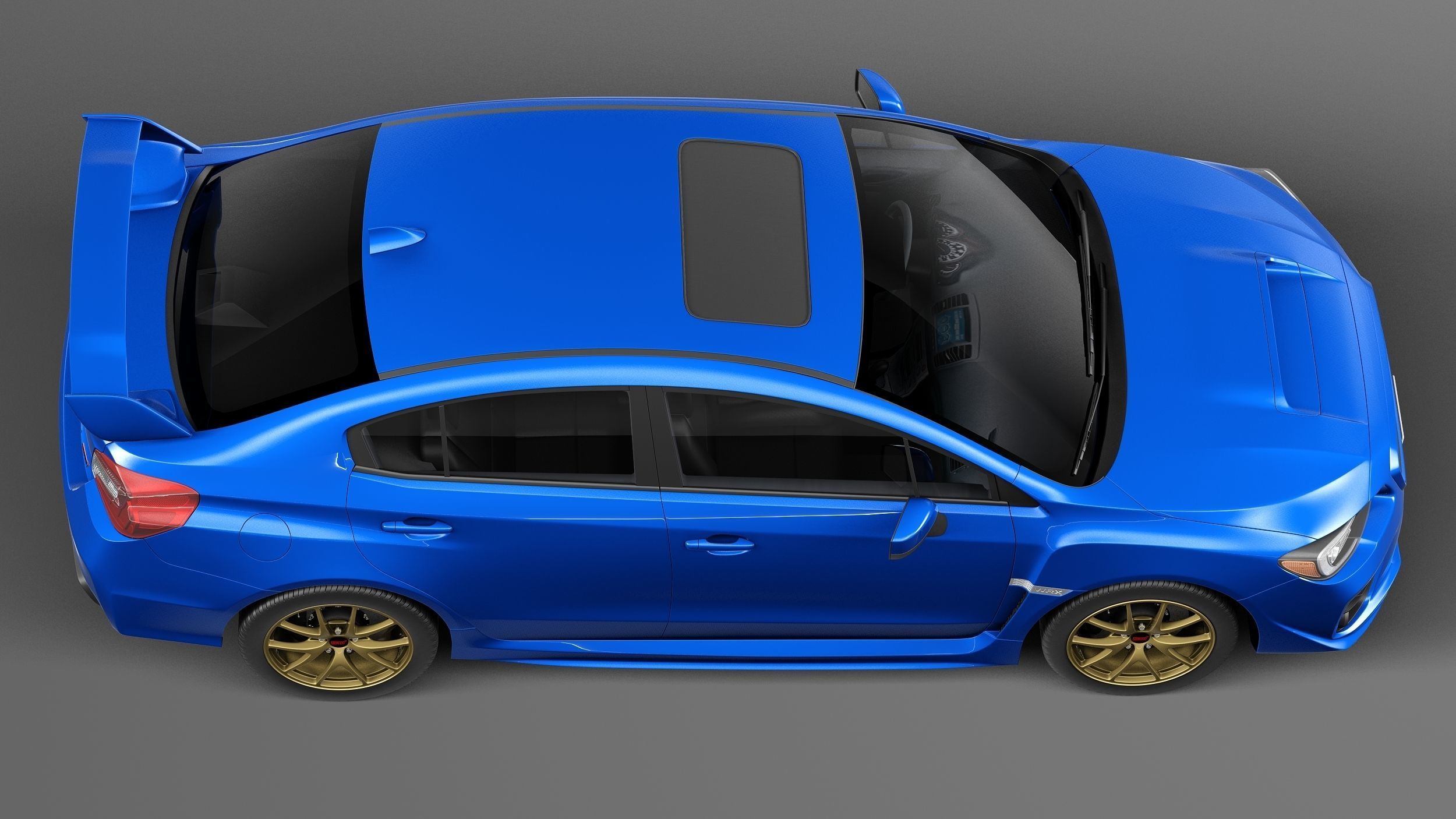Subaru Impreza WRX STI 2015 3D model_7