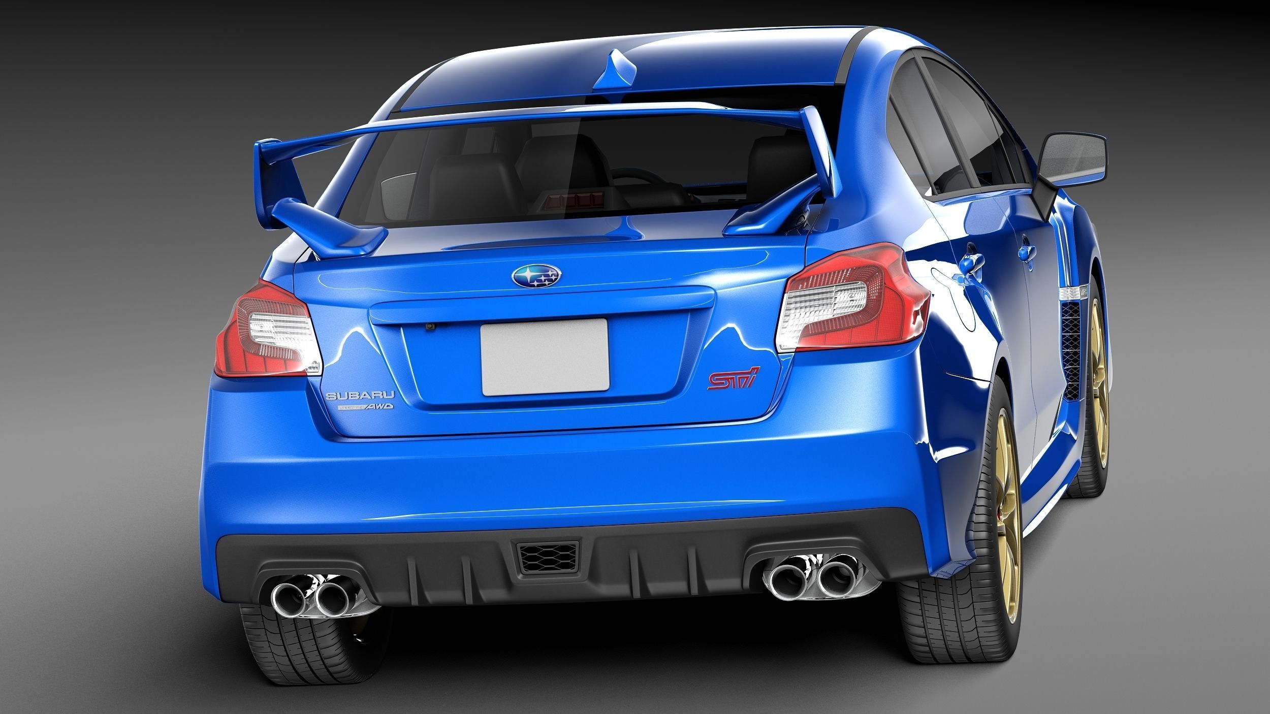 Subaru Impreza WRX STI 2015 3D model_5
