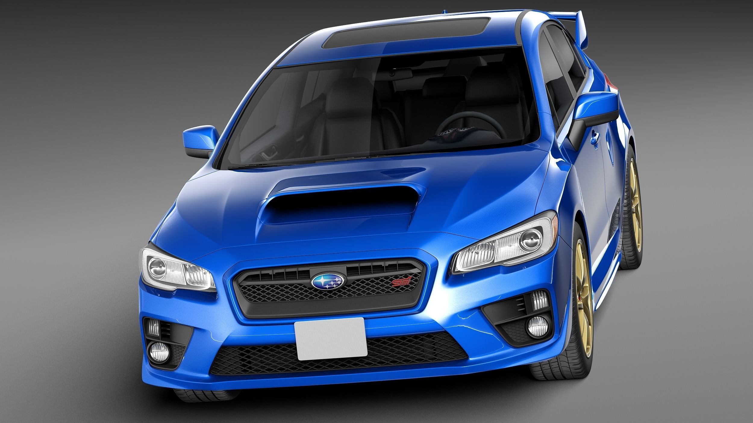 Subaru Impreza WRX STI 2015 3D model_1