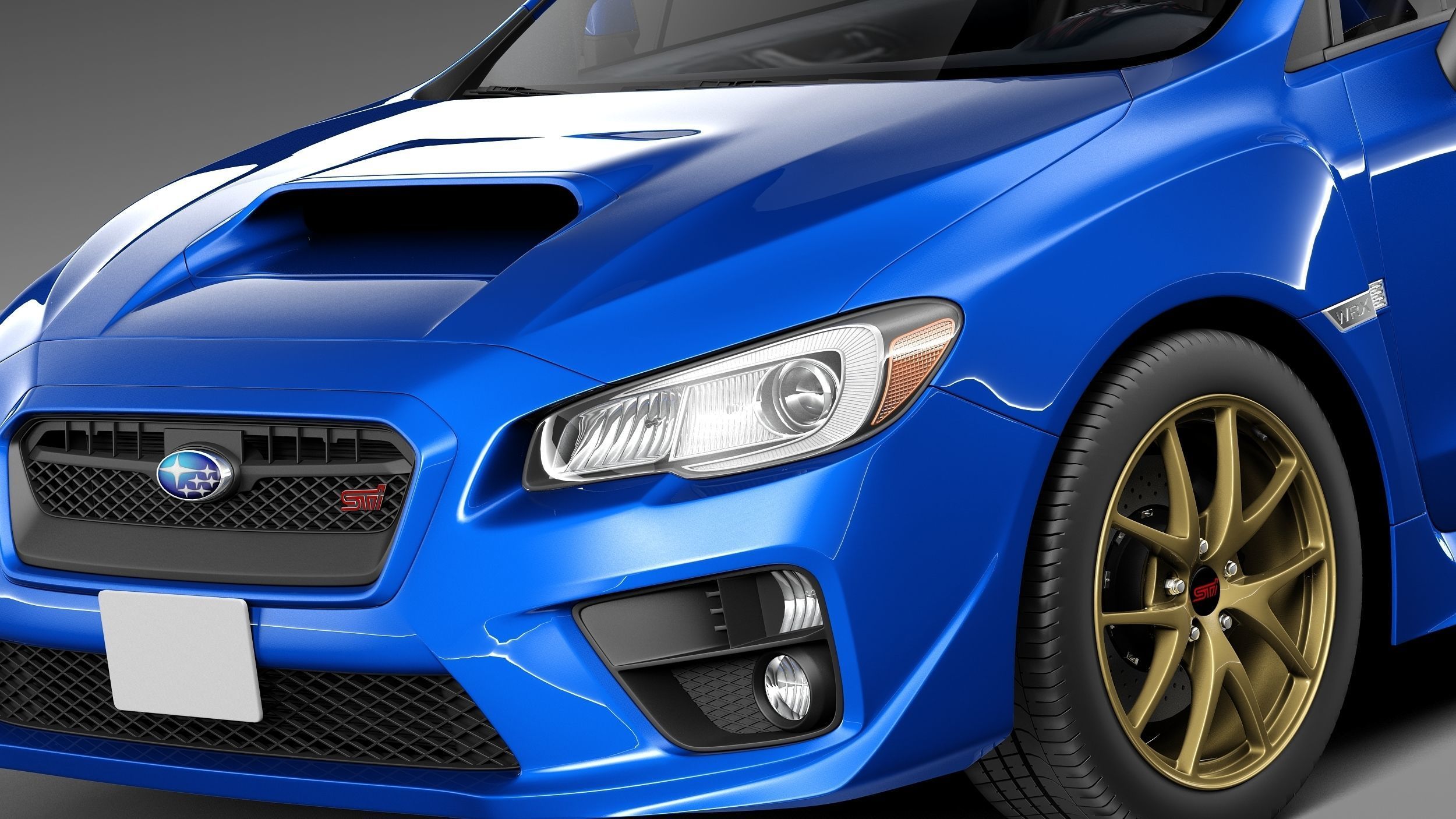 Subaru Impreza WRX STI 2015 3D model_2
