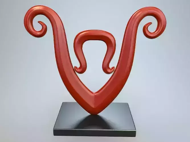 Abstract Figure m025 P