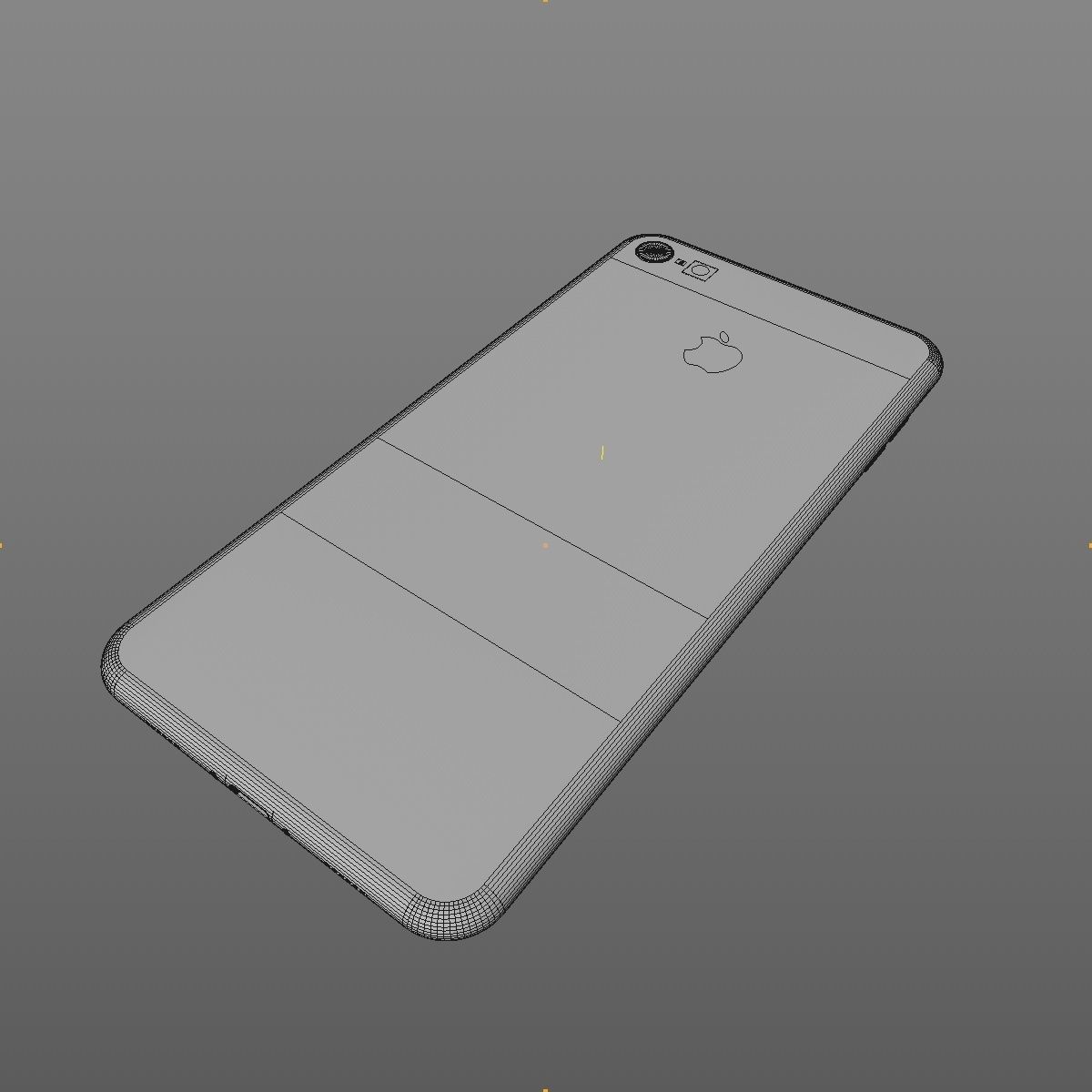 IPHONE 7 3D model_6