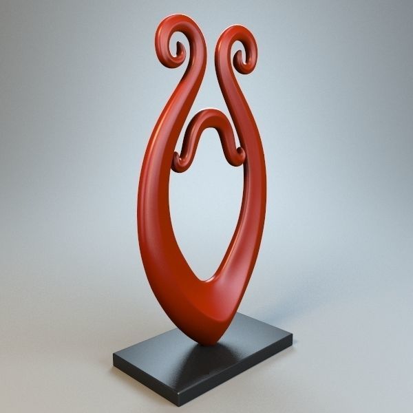 Abstract Figure 3D model_3