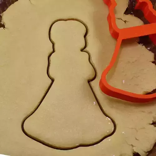 Russian Snow Maiden cookie cutter for professional