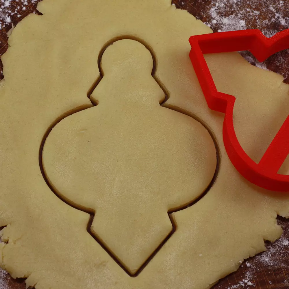 Soviet Christmas toy cookie cutter for professional Free 3D print model