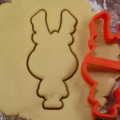 Smiling Bunny cookie cutter for professional