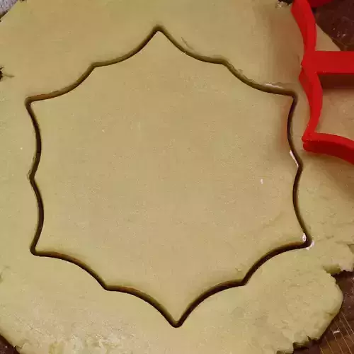 Snowflake 10 cookie cutter for professional