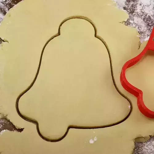 Christmas toy bell cookie cutter for professional