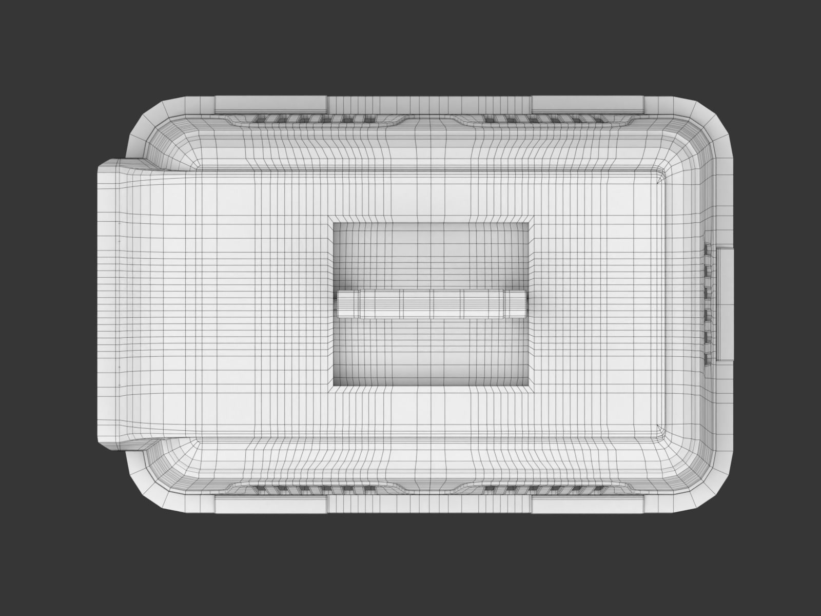 Pet carrier for traveling 3D model_19