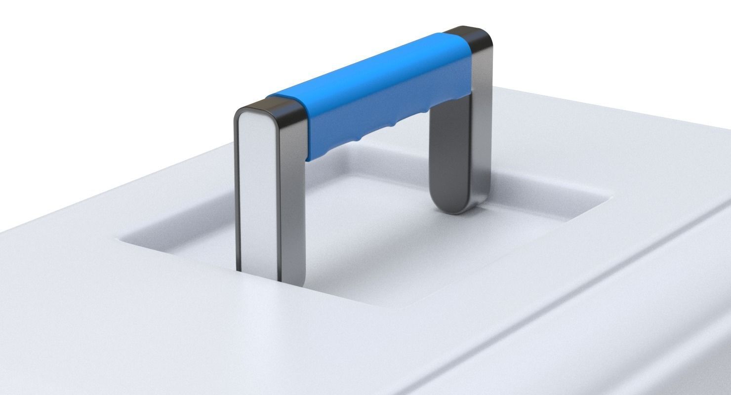 Pet carrier for traveling 3D model_7