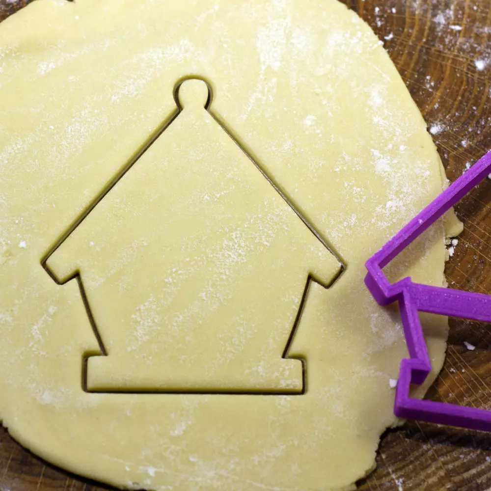 House Birdhouse 2 cookie cutter for professional Free 3D print model