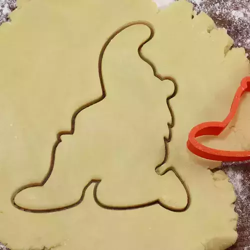 Gnom cookie cutter for professional