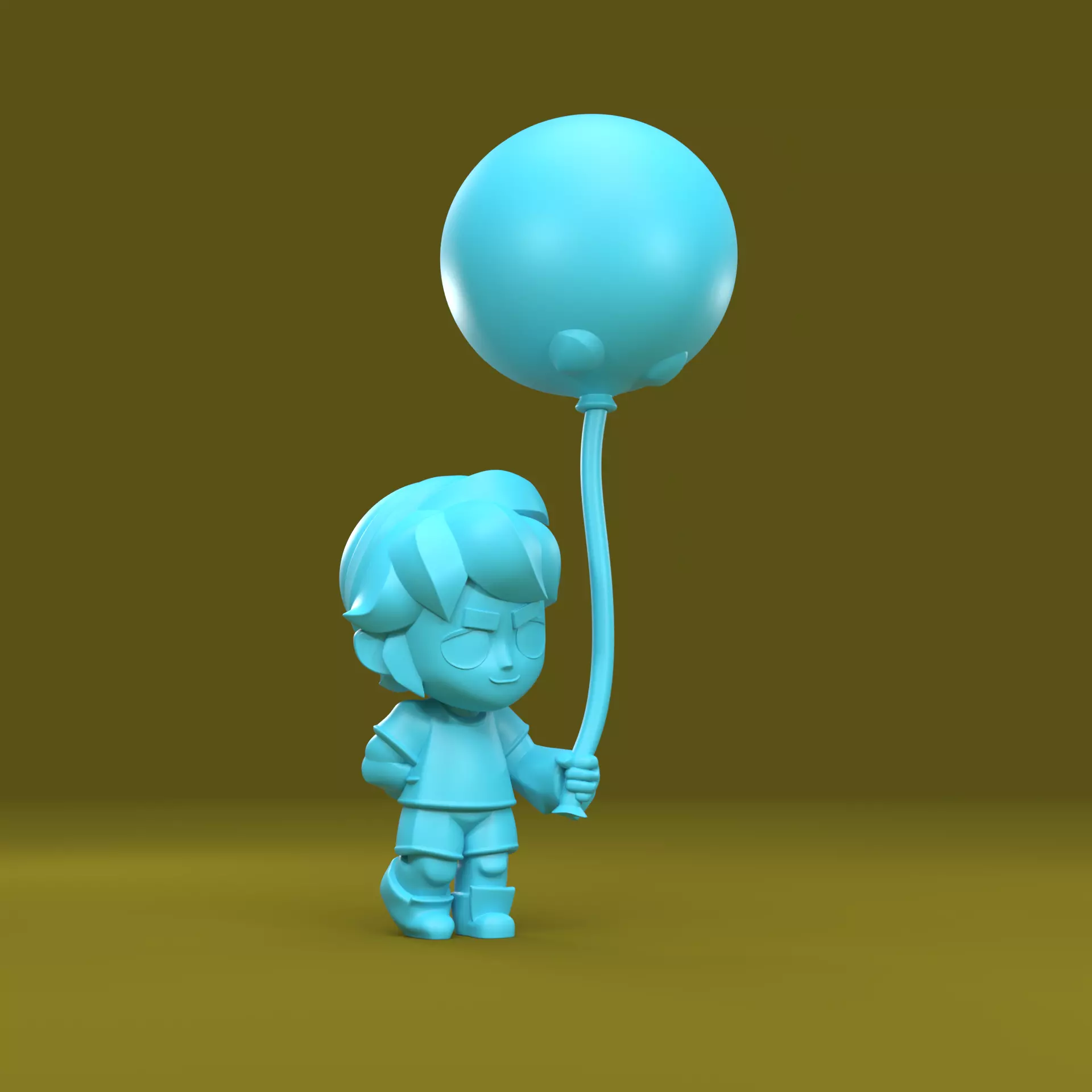 Gus Original - Brawl Stars 3D print model