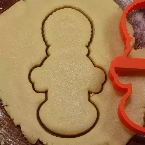 The Snow Maiden cookie cutter for professional