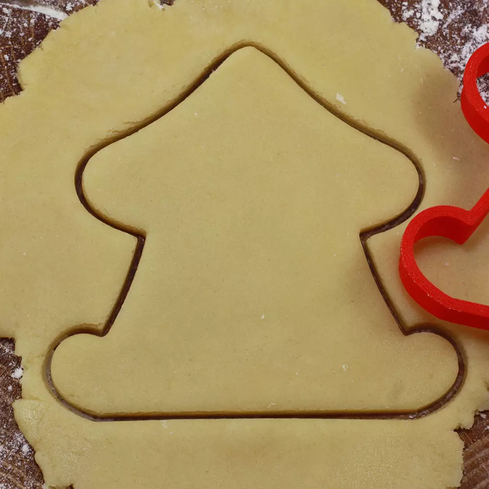 Fabulous house cookie cutter for professional Free 3D print model