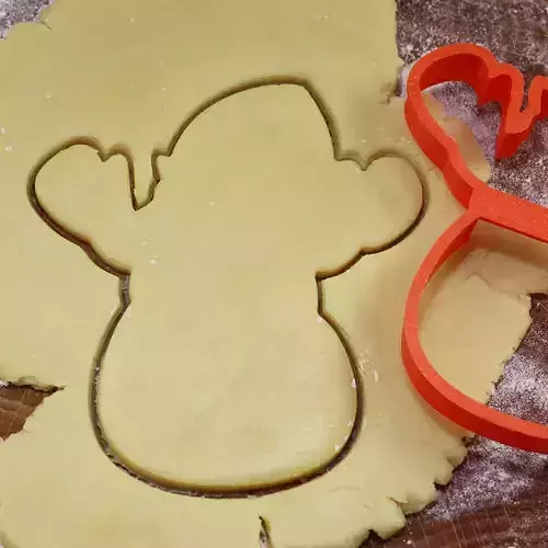 Snowman arms sideways