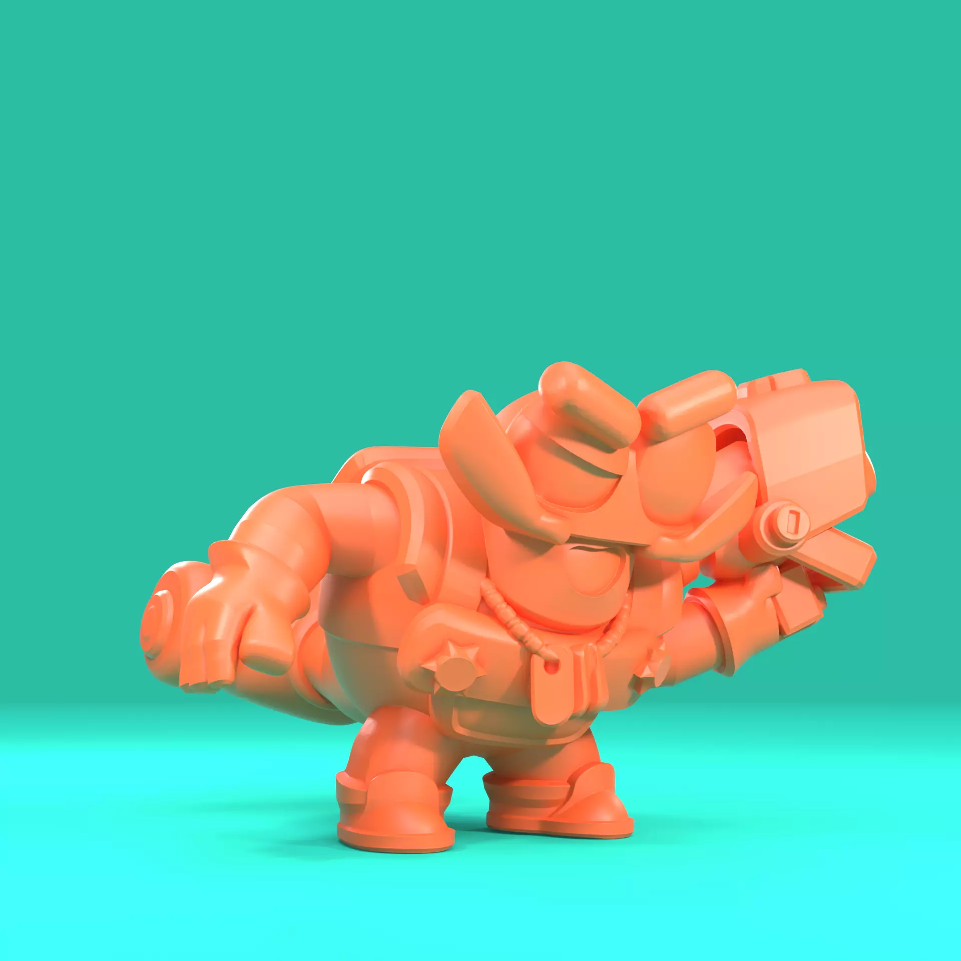 Clancy Original - Brawl Stars 3D print model