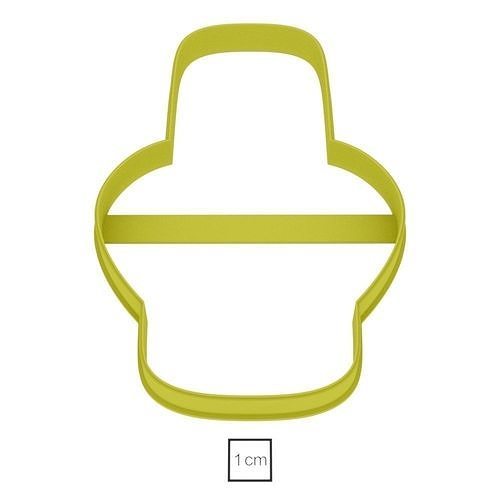 Children Bottle 1 cookie cutter for professional Free 3D print model