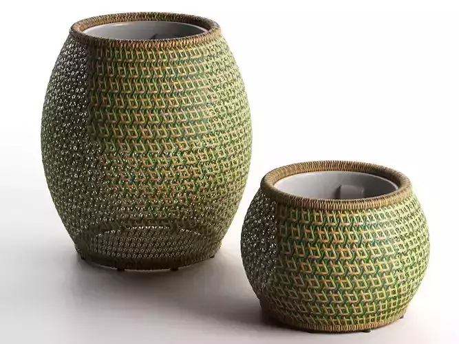 Dala Lantern and Planter