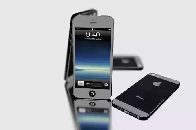 iphone 5S 3D model