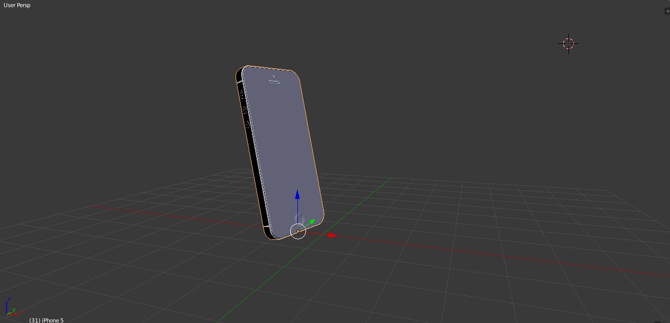 iphone 5S 3D model_2