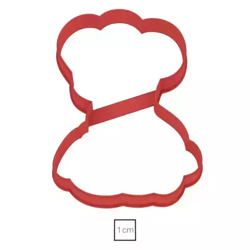 Bear Baby cookie cutter for professional