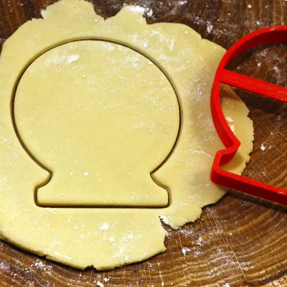 Snow ball number 2 cookie cutter for professional Free 3D print model