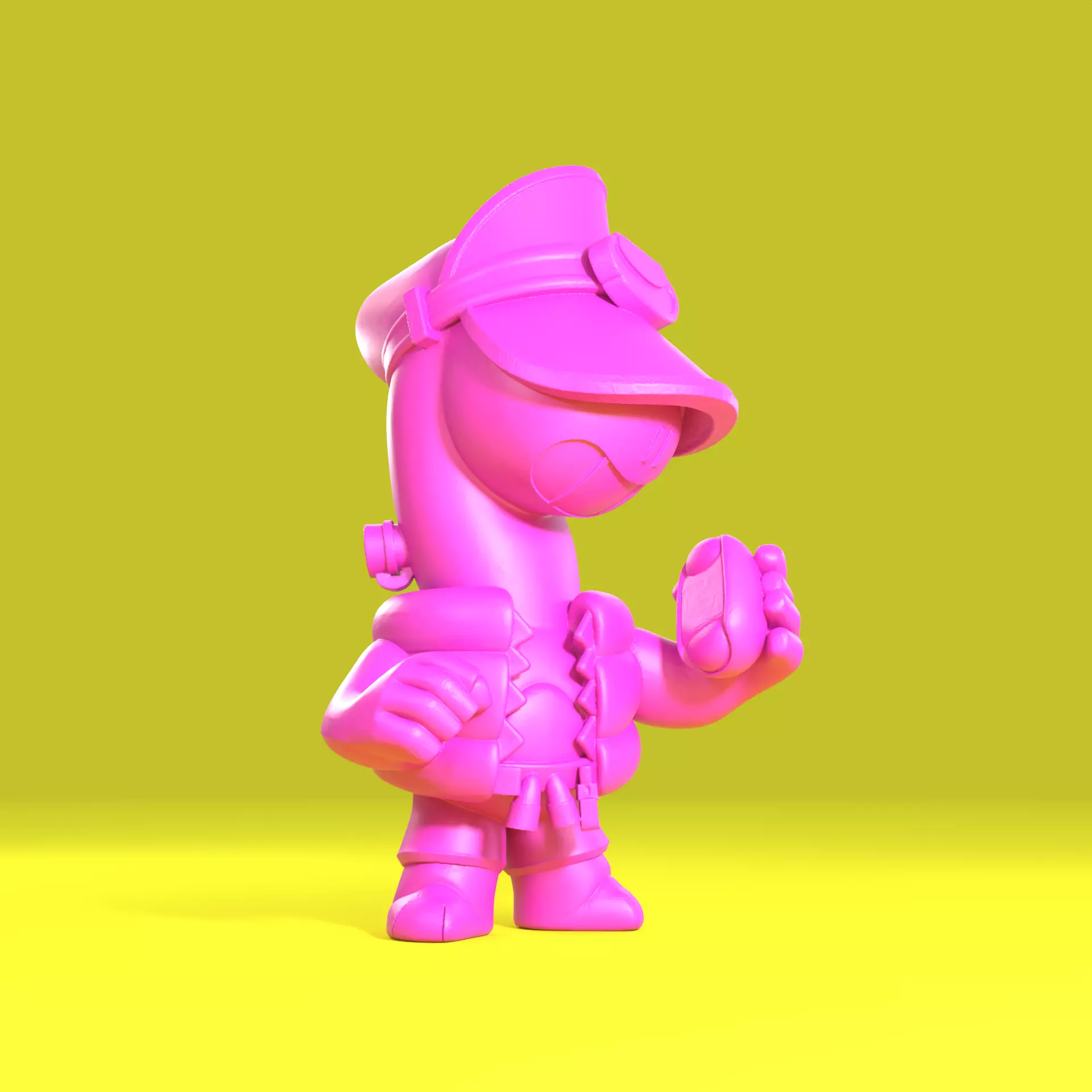 Doug Original - Brawl Stars 3D print model