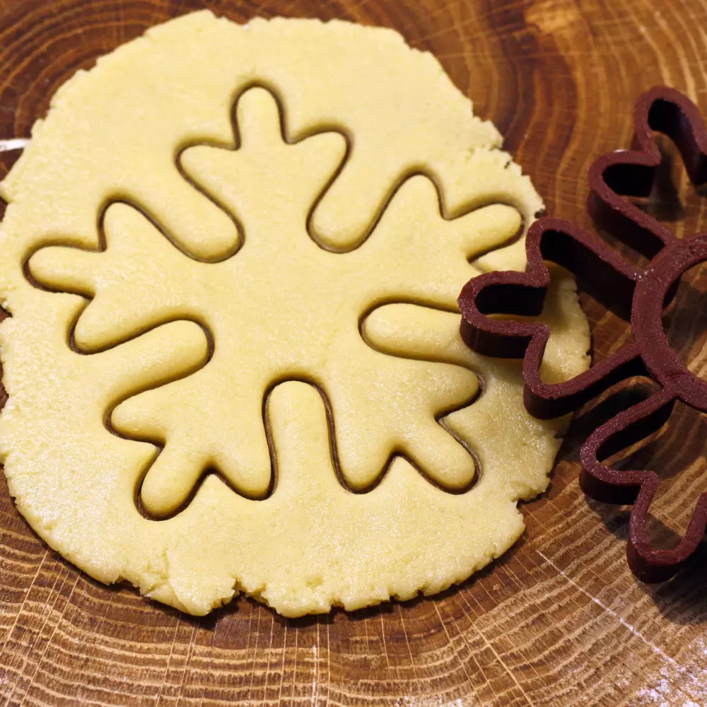 Snowflake 8 cookie cutter for professional Free 3D print model