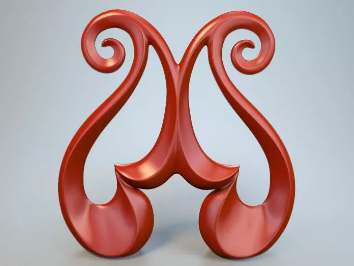 Abstract Figure 3D model_0